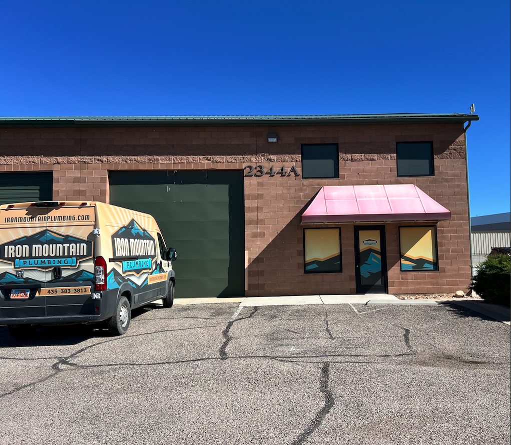 Iron Mountain Plumbing and Air office for water heater installation Cedar City