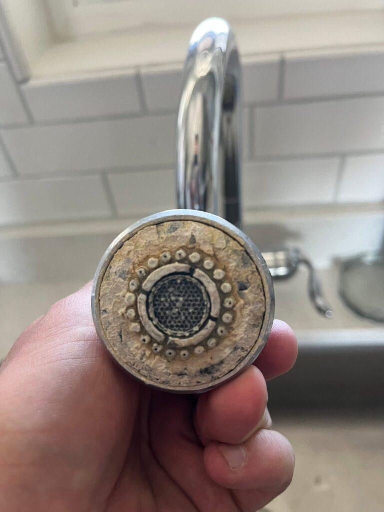 faucet-affected-by-hard-water-needs-hard-water-treatment-Cedar-City