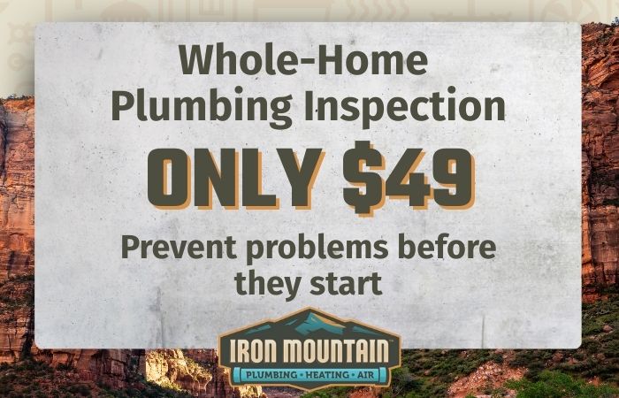Home Plumbing Inspection Coupon